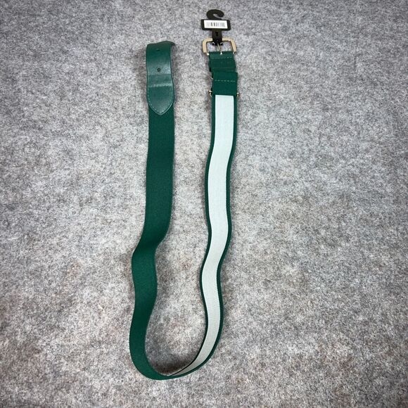 All Star Baseball Mens Belt Green Adjustable Sports Stretch Softball Casual Team - Picture 4 of 4